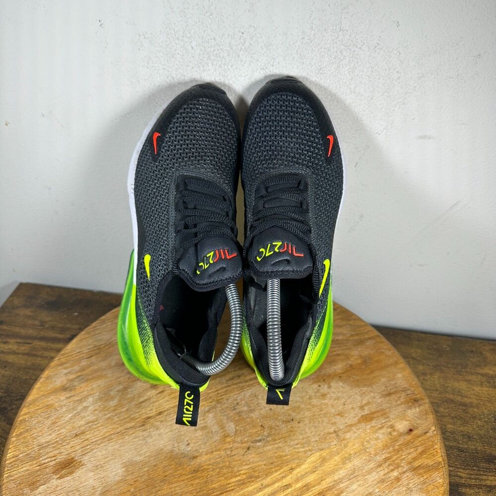 Nike Air Max 270 Retro Future Black Volt Green Women's Size 7 Shoe AV5141-001 - Picture 6 of 9
